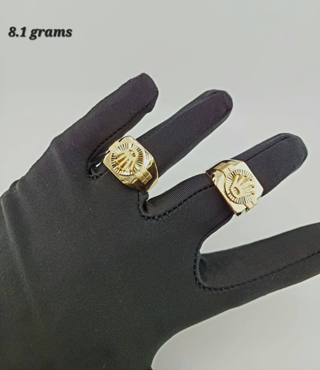 18 Karat Imperial Crown Ring 8.1g
