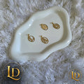 18 Karat Letter Pendant