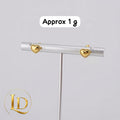 18 Karat Love Stud 1g