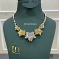 18 Karat Gold Rich Aunties Necklace 13.4g