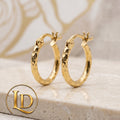 18 Karat Children Hoop Earrings- style B