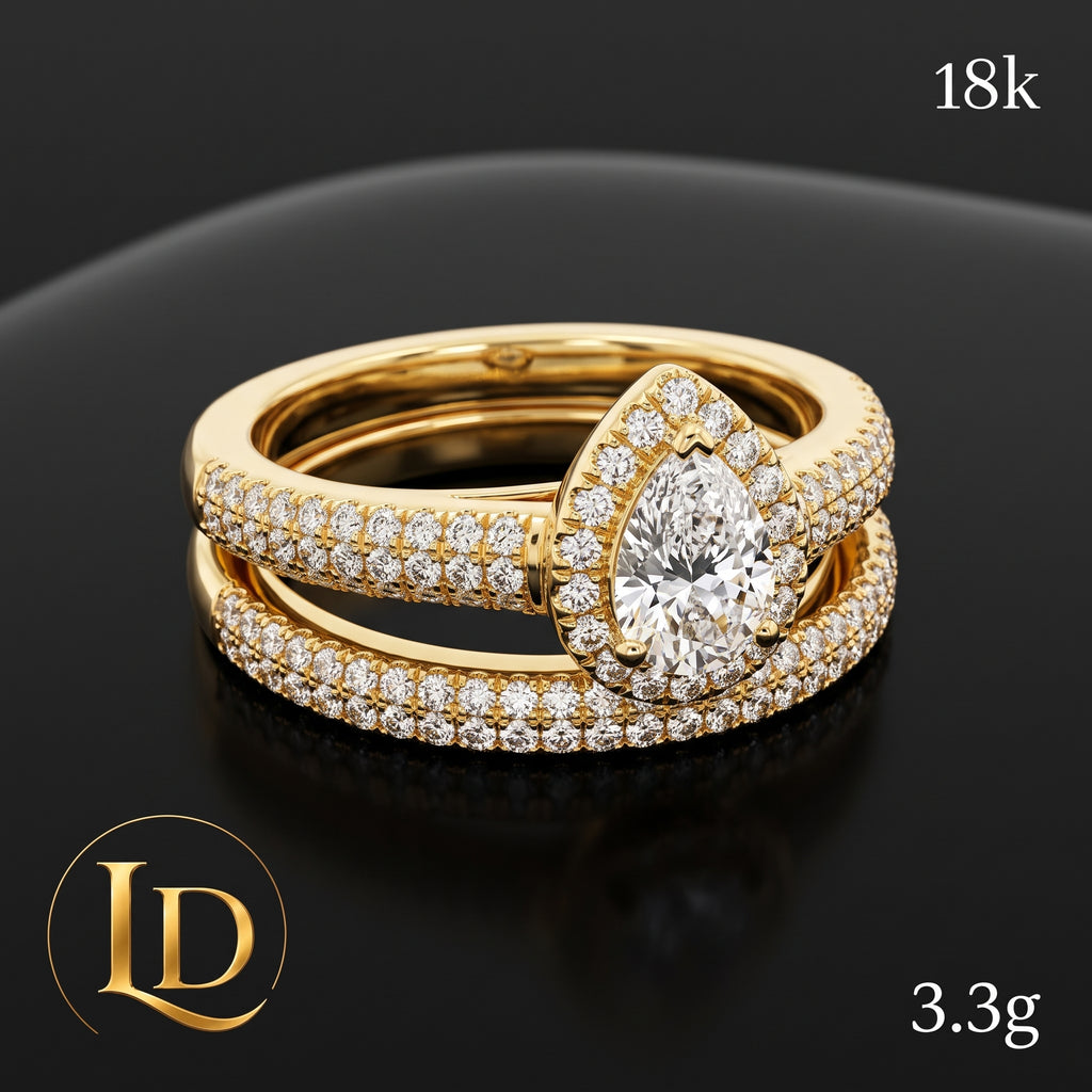 18 Karat Gold Ring 3.3g
